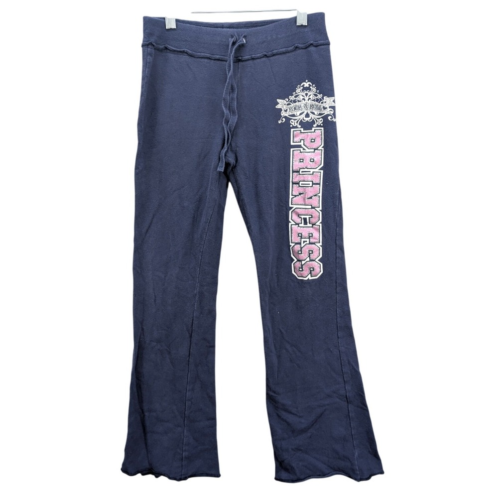 Arizona Jean‎ Company Girls Size 10 Blue Princess Rock & Roll Drawstring Pants